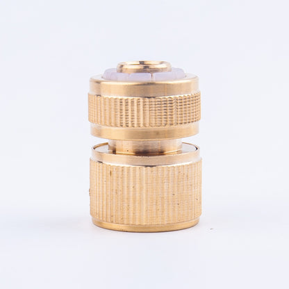 4 PCS รถล้างท่อน้ำในสวนทองแดงบริสุทธิ์ Quick Connect Water Joint, 4pcs Copper