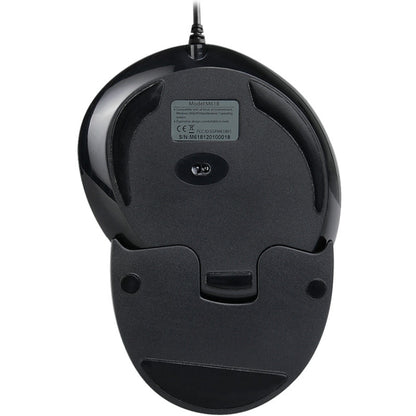 DELUX M618 6-Keys Vertical Handheld Mouse เมาส์แบบมีสายตามหลักสรีรศาสตร์, ความยาวสายเคเบิล: 1.5 ม., Wired