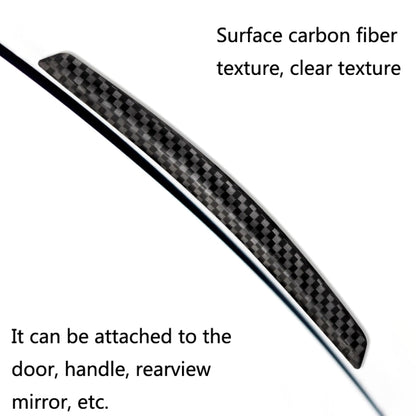 3 ชุด DM-047 กระจกมองหลังคาร์บอนไฟเบอร์ Anti-Scratch Door Anti-Collision Strip, DM-047  Anti-Collision Strip