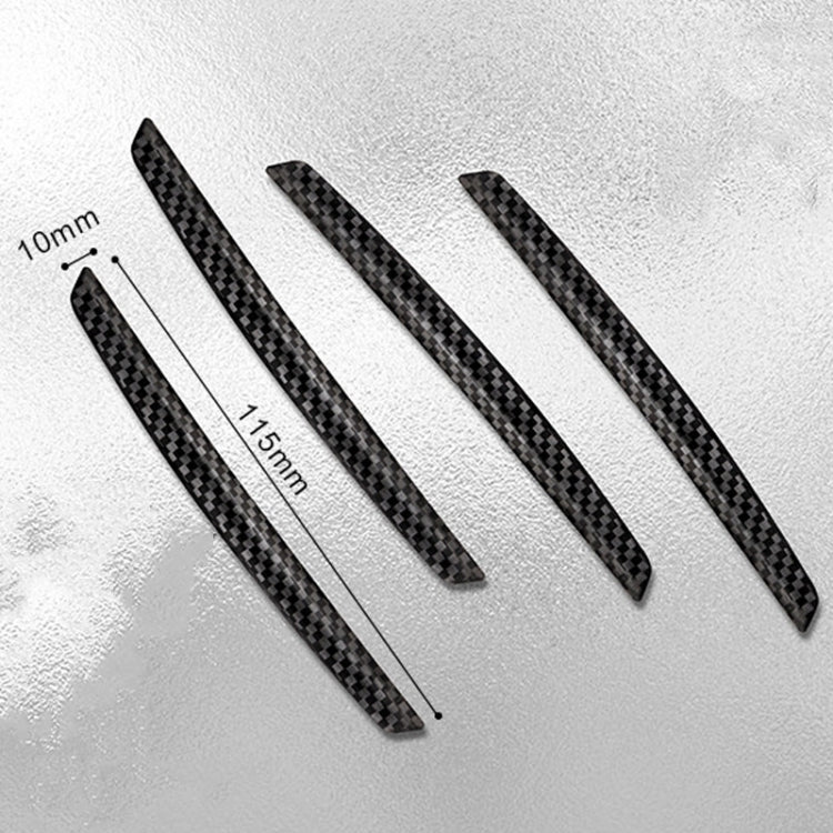 3 ชุด DM-047 กระจกมองหลังคาร์บอนไฟเบอร์ Anti-Scratch Door Anti-Collision Strip, DM-047  Anti-Collision Strip