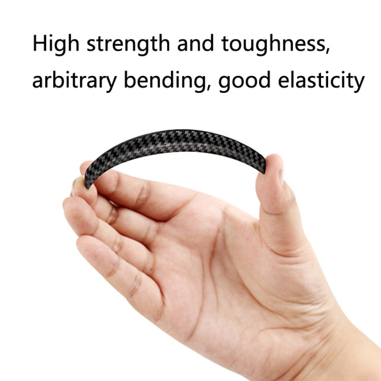 3 ชุด DM-047 กระจกมองหลังคาร์บอนไฟเบอร์ Anti-Scratch Door Anti-Collision Strip, DM-047  Anti-Collision Strip