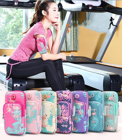 2 PCS B082 Sports Outdoor Arm Bag Mobile Phone Arm Band Running Fitness Mobile Phone Bag, Specification:, Large (Light Purple), Small (Lilac), Large (Lilac), Small (Rose Red), Large (Rose Red), Large (Light Pink), Large (Light Yellow), Large (Cyan)    ...