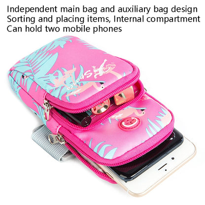 2 PCS B082 Sports Outdoor Arm Bag Mobile Phone Arm Band Running Fitness Mobile Phone Bag, Specification:, Large (Light Purple), Small (Lilac), Large (Lilac), Small (Rose Red), Large (Rose Red), Large (Light Pink), Large (Light Yellow), Large (Cyan)    ...