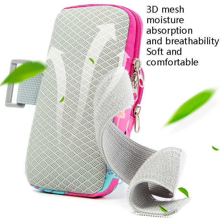 2 PCS B082 Sports Outdoor Arm Bag Mobile Phone Arm Band Running Fitness Mobile Phone Bag, Specification:, Large (Light Purple), Small (Lilac), Large (Lilac), Small (Rose Red), Large (Rose Red), Large (Light Pink), Large (Light Yellow), Large (Cyan)    ...