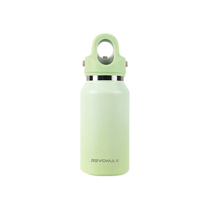 REVOMAX กระติกน้ำสูญญากาศสแตนเลส กระติกน้ำสูญญากาศในรถยนต์ ความจุ：, 266ml (Matcha Green), 266ml (Bubble Blue), 266ml (Cherry Pink), 266ml (Polar White), 365ml (Star Black), 365ml (Polar White), 365ml (Cherry Pink), 365ml (Bubble Blue)                  ...
