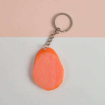 PVC จำลองผักจี้ Creative Play House ของเล่นขนาดเล็ก, 3 PCS Keychain Hot Dog, 3 PCS Keychain Corn, 3 PCS Keychain Broccoli, 10 PCS Keychain Fungus, 5 PCS Keychain Lotus Root, 5 PCS Keychain Kelp, 5 PCS Keychain Ham Sausage