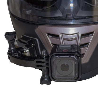 3 PCS 7.5 ซม. แขนขยายหมวกกันน็อค Self Photo Mount สำหรับ GoPro HERO9 Black / HERO8 Black / 7/6/5/5 Session / 4 Session / 4/3+ / 3/2/1, DJI Osmo Action, Xiaoyi และ Action Cameras อื่น ๆ(