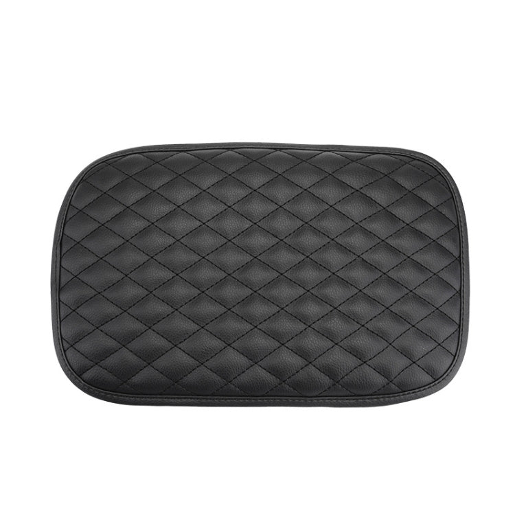 3 PCS Leather Car Universal Central Armrests Pad Anti-Slip Armrest Box Mat, Universal
