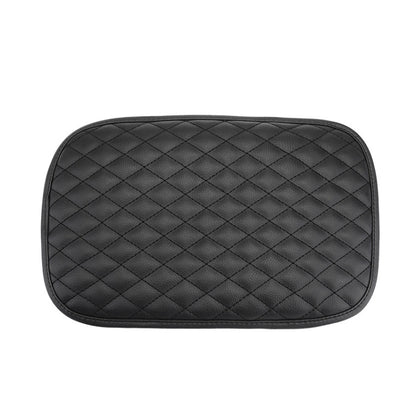 3 PCS Leather Car Universal Central Armrests Pad Anti-Slip Armrest Box Mat, Universal