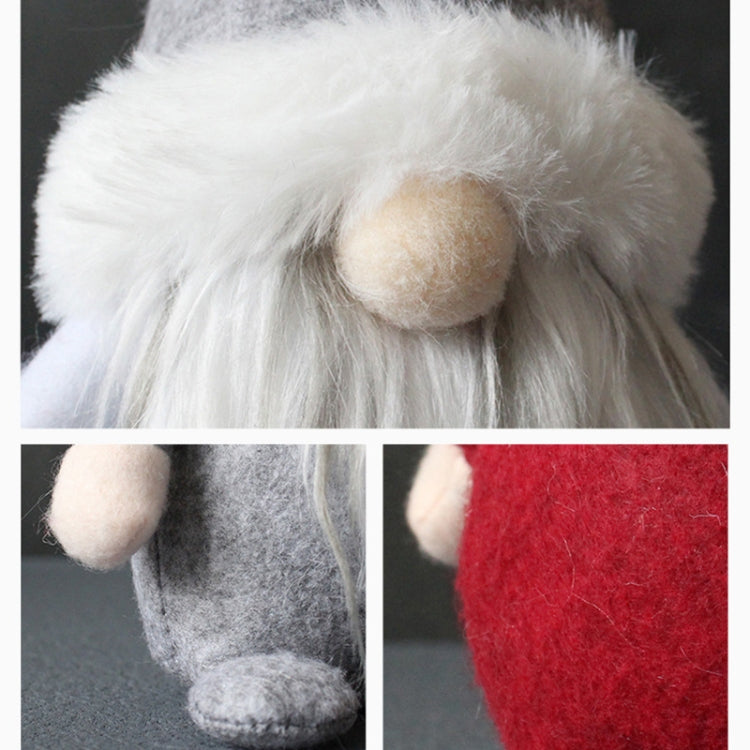 ตุ๊กตาไร้หน้าพร้อมหมวกตุ๊กตาคริสต์มาสคนแคระ, Love, Snowflake, Stars