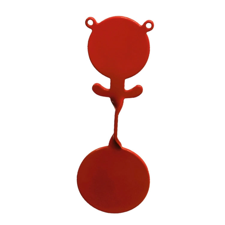 เป้าหมายการออกกำลังกาย Bear Shape Splash เป้าหมายต้นไม้ที่จับต้องได้แบบพกพา Metal Shot Target, Bear Shape