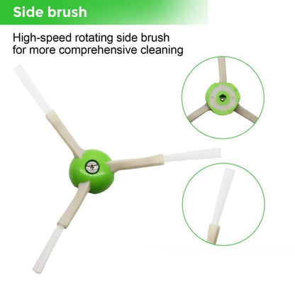 แปรงข้างหุ่นยนต์กวาดสำหรับ Irobot Roomba I7+/E5/E6, Side Brush