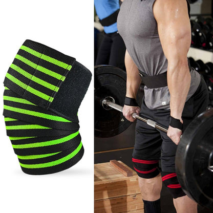 ผ้าพันแผลสี่แถบไนลอน 2 ชิ้นห่อสนับเข่ากีฬา, Nylon Knee Pads(Black Red), Nylon Knee Pads (Black Yellow), Nylon Knee Pads (Black Light Blue), Nylon Knee Pads (Black Green), Nylon Knee Pads (Black Orange), Nylon Knee Pads (Black Ash)                      ...