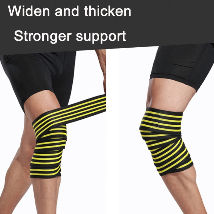 ผ้าพันแผลสี่แถบไนลอน 2 ชิ้นห่อสนับเข่ากีฬา, Nylon Knee Pads(Black Red), Nylon Knee Pads (Black Yellow), Nylon Knee Pads (Black Light Blue), Nylon Knee Pads (Black Green), Nylon Knee Pads (Black Orange), Nylon Knee Pads (Black Ash)                      ...