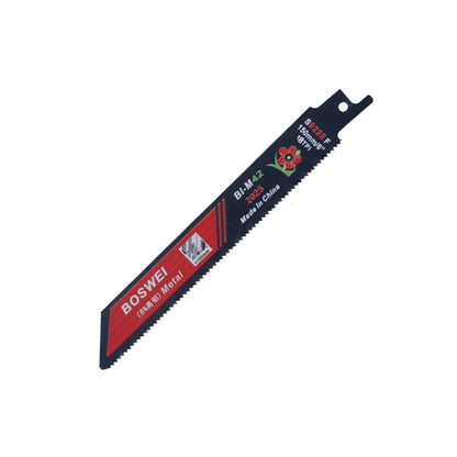 BOSWEI Hardcore Reciprocating Saw Strip Fine Teeth Saber Saw Blade Metal Plastic Wood Bimetal Curve Saw Blade, S922EF