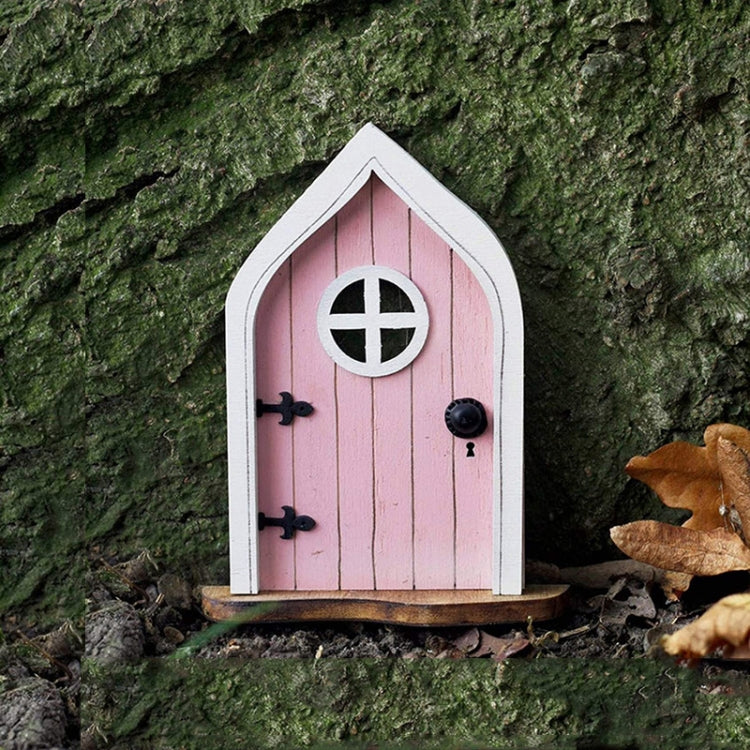 ลานไม้ขนาดเล็ก Fairy Dwarf Door Tree ตกแต่ง, Window Door (Green), Window Door (Pink), Window Door (Red), Window Door (Yellow), Oval Door (Blue), Oval Door (Red), Oval Door (Yellow)