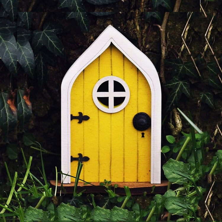 ลานไม้ขนาดเล็ก Fairy Dwarf Door Tree ตกแต่ง, Window Door (Green), Window Door (Pink), Window Door (Red), Window Door (Yellow), Oval Door (Blue), Oval Door (Red), Oval Door (Yellow)
