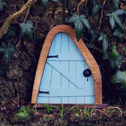 ลานไม้ขนาดเล็ก Fairy Dwarf Door Tree ตกแต่ง, Window Door (Green), Window Door (Pink), Window Door (Red), Window Door (Yellow), Oval Door (Blue), Oval Door (Red), Oval Door (Yellow)
