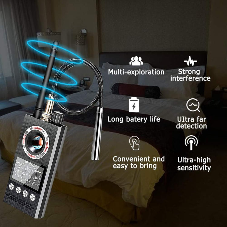 K68 Hotel Anti-Sneak Shooting Anti-Location การตรวจจับอัตโนมัติ Anti-Eavesdropping และ Anti-Monitoring Camera Signal Detector, K68