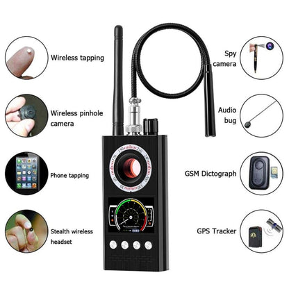 K68 Hotel Anti-Sneak Shooting Anti-Location การตรวจจับอัตโนมัติ Anti-Eavesdropping และ Anti-Monitoring Camera Signal Detector, K68