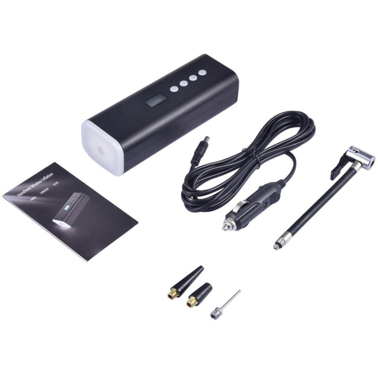 H68 มือถือมินิไร้สายสมาร์ทรถ Inflator ปั๊มลมยางมัลติฟังก์ชั่นแบบพกพา, H68 Wireless