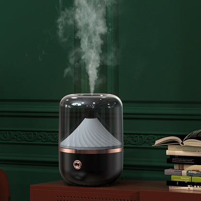 HX-930 Home Bedroom Round Mirror Essential Oil Aromatherapy Machine อัลตราโซนิก Atomization Hydrating Spray Humidifier