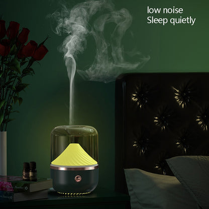 HX-930 Home Bedroom Round Mirror Essential Oil Aromatherapy Machine อัลตราโซนิก Atomization Hydrating Spray Humidifier