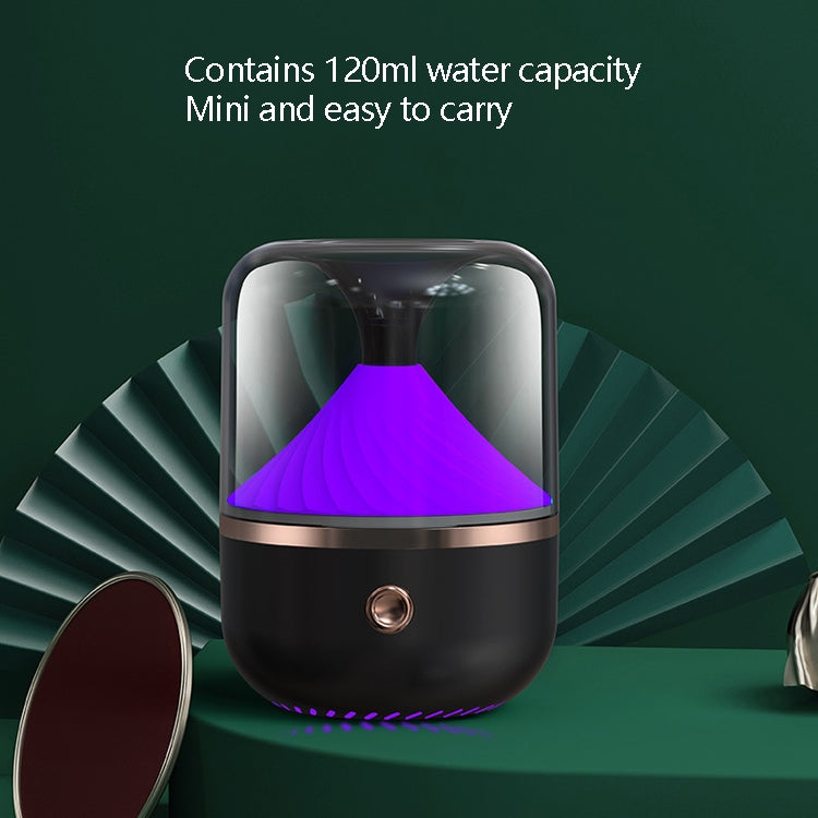 HX-930 Home Bedroom Round Mirror Essential Oil Aromatherapy Machine อัลตราโซนิก Atomization Hydrating Spray Humidifier