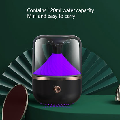 HX-930 Home Bedroom Round Mirror Essential Oil Aromatherapy Machine อัลตราโซนิก Atomization Hydrating Spray Humidifier