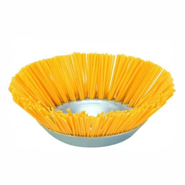 8 นิ้วลวดไนล่อนเครื่องกำจัดวัชพืชหัวชามชนิดแปรงกำจัดวัชพืช, 8 Inch Weeding Brush