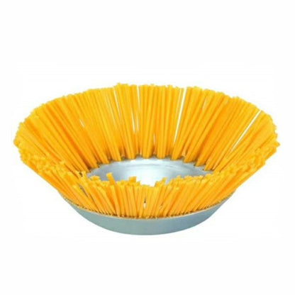8 นิ้วลวดไนล่อนเครื่องกำจัดวัชพืชหัวชามชนิดแปรงกำจัดวัชพืช, 8 Inch Weeding Brush