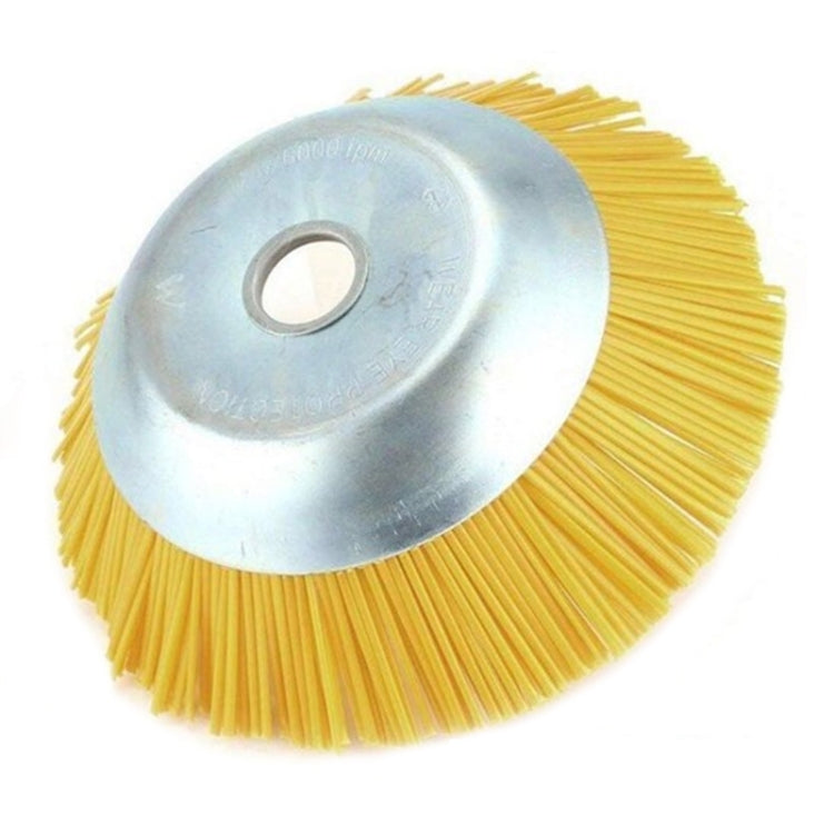 8 นิ้วลวดไนล่อนเครื่องกำจัดวัชพืชหัวชามชนิดแปรงกำจัดวัชพืช, 8 Inch Weeding Brush