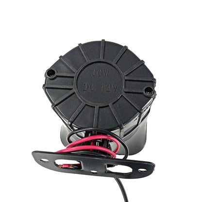 ลำโพงสามเสียงปลุกสี่เหลี่ยม 12V 30W ลำโพงรถจักรยานยนต์รถยนต์