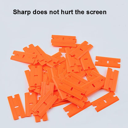 5 PCS Car Film Tool พลั่วทำความสะอาดขนาดเล็กพลั่วแก้วนอกเหนือจากพลั่วกาว, Plastic Blade