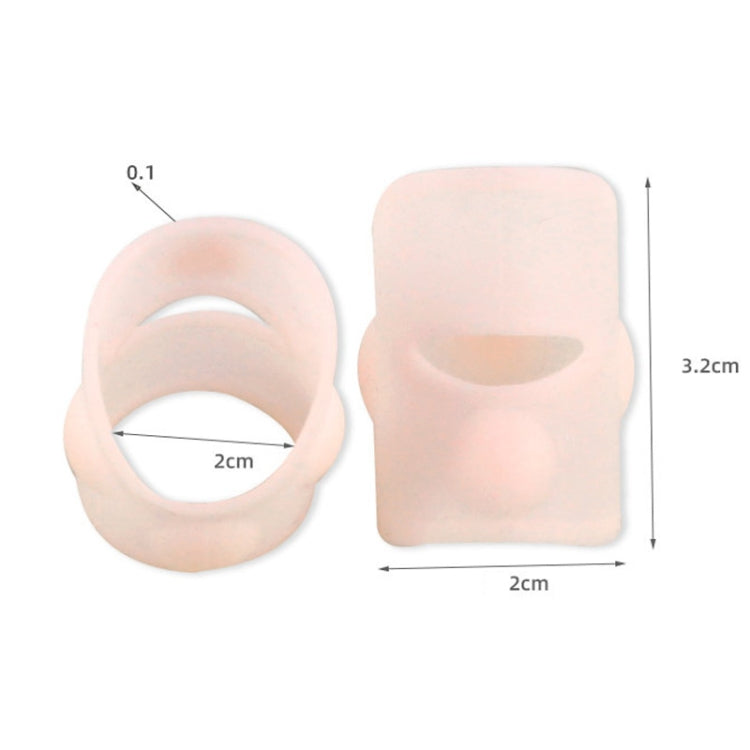 เล็บคุด 5 คู่ป้องกันเล็บจากการเจริญเติบโตของเนื้อเล็บ, Free Size