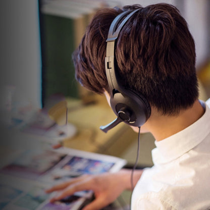 Edifier K800 ชุดหูฟังสำหรับเล่นเกมคอมพิวเตอร์เดสก์ท็อปพร้อมไมโครโฟน ความยาวสายเคเบิล: 2 ม, K800 USB, K800 Double Hole