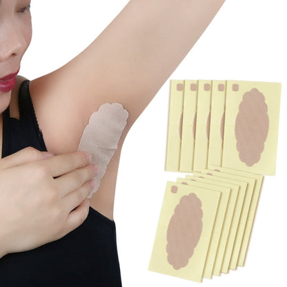 10 PCS Underarm Antiperspirant Patch รักแร้แผ่นซับเหงื่อแผ่นดูดซับเหงื่อระงับกลิ่นกาย