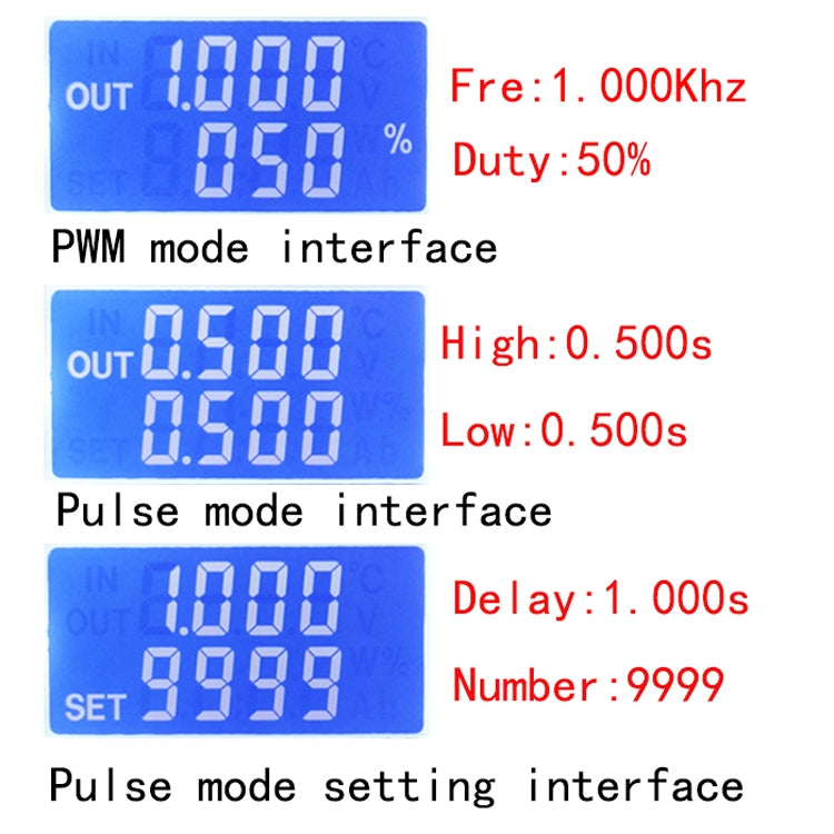 ZK-PP1K PWM Signal Generator 1Hz-150KHz PWM Pulse Frequency Duty Cycle เครื่องกำเนิดคลื่นสี่เหลี่ยมแบบปรับได้