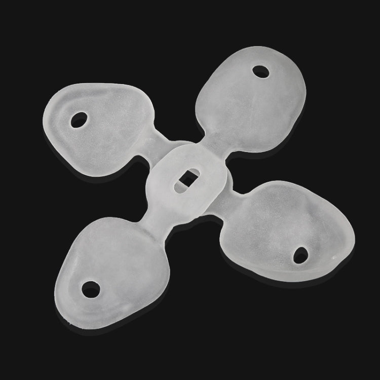 5 คู่ SEBS วัสดุ Big Feet Hallux Valgus Corrector เข็มขัดแก้ไขที่นุ่มสบาย, 1 Pair SEBS White