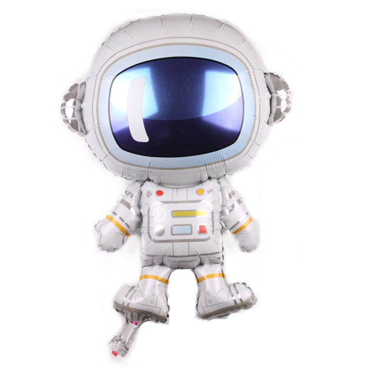 10 PCS Space อลูมิเนียมฟิล์มบอลลูนเด็กตกแต่งลูกโป่งตกแต่งงานเลี้ยงวันเกิดสไตล์:, Golden Space Man, Double-sided Space Man, Round Rocket, Space Rocket, Astronaut, Earth, Retro Plane, Universe, Space Birthday, Blue