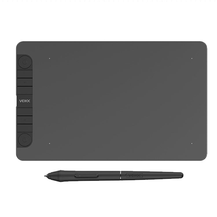 VEIKK VK1060PRO กระดานวาดภาพดิจิตอลแท็บเล็ตดิจิตอลกระดานวาดภาพอิเล็กทรอนิกส์สามารถเชื่อมต่อกับโทรศัพท์มือถือได้, VK1060PRO