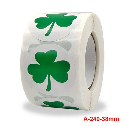 5 PCS Clover Party Event สติกเกอร์ตกแต่งถุงบรรจุภัณฑ์, Clover Sticker