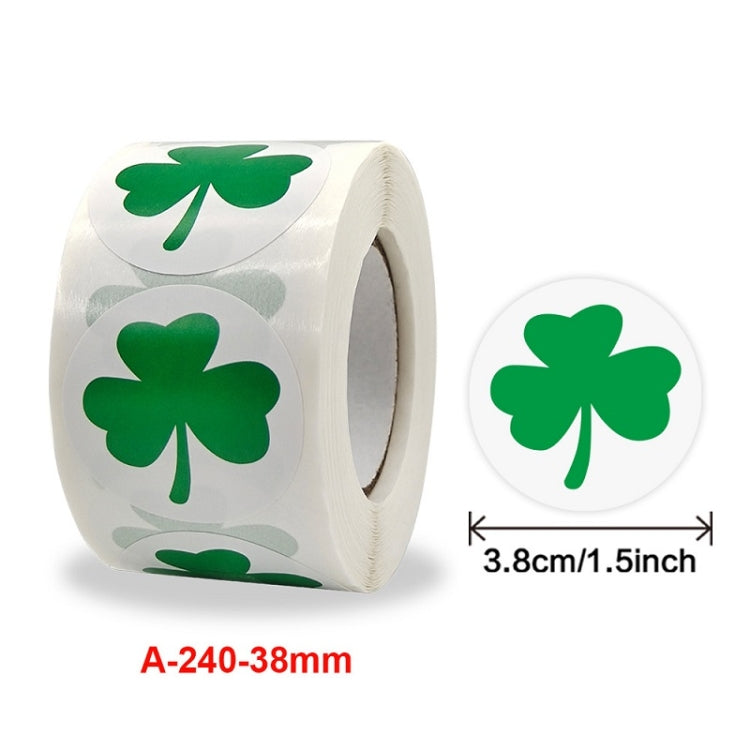 5 PCS Clover Party Event สติกเกอร์ตกแต่งถุงบรรจุภัณฑ์, Clover Sticker