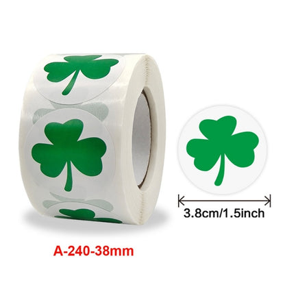 5 PCS Clover Party Event สติกเกอร์ตกแต่งถุงบรรจุภัณฑ์, Clover Sticker