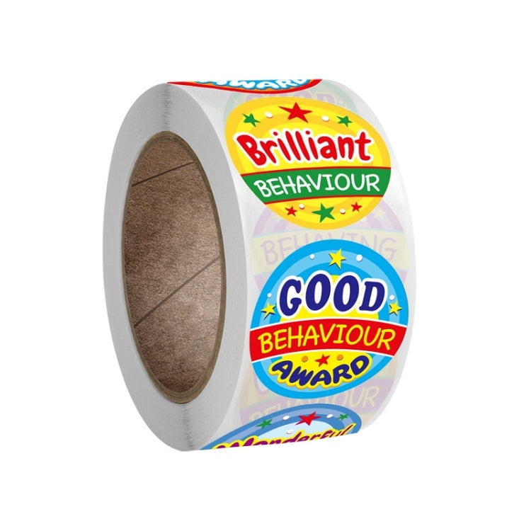 10 PCS School Children Colour Round Award Stickers Gift Envelope Packaging Thank You Stickers, A-122 Stickers