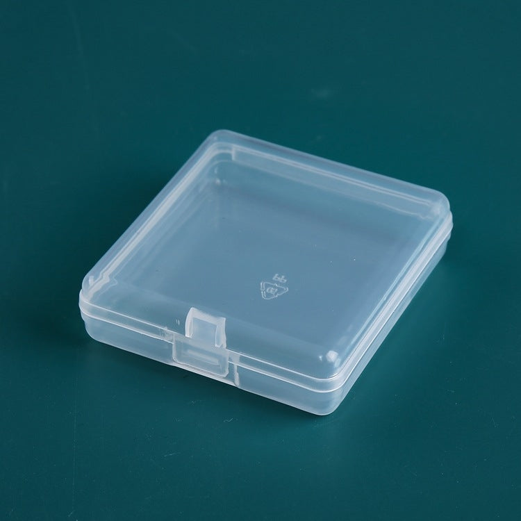 20 ชิ้นพร้อมฝาปิดกล่องพลาสติก PP ใสกล่องเก็บเครื่องประดับ, 20 PCS