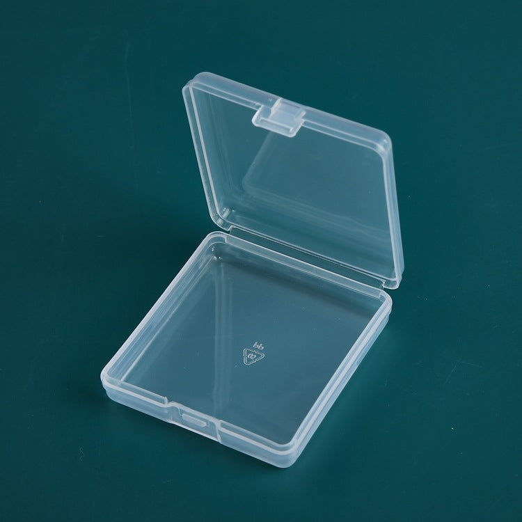 20 ชิ้นพร้อมฝาปิดกล่องพลาสติก PP ใสกล่องเก็บเครื่องประดับ, 20 PCS