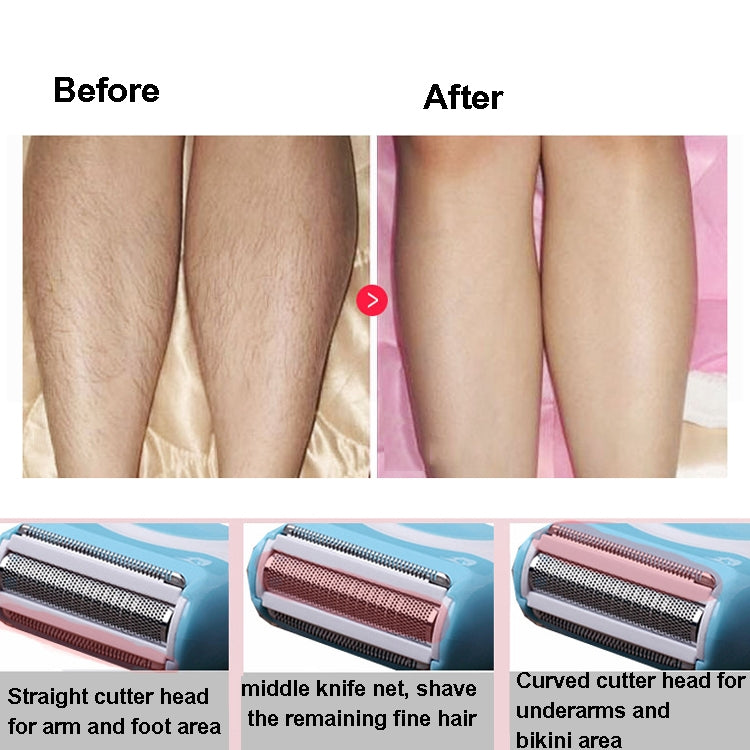 SG-662 เครื่องกำจัดขนไฟฟ้าแบบชาร์จไฟได้สำหรับผู้หญิงสำหรับส่วนส่วนตัวของรักแร้