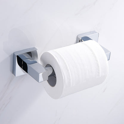 4 PCS Plastic Electroplating Tissue Box Retractable Shaft Core Toilet Tissue Spring Retractable Roll Paper Shaft, สไตล์:, Chrome Stretch, Nickel Wire Drawing, Black