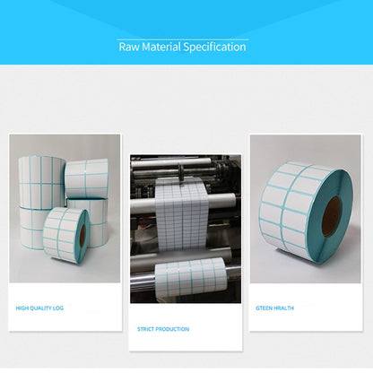 Sc5030 สติ๊กเกอร์บาร์โค้ดกันน้ำกระดาษความร้อนสามแถวสองแถว, 50 x 40 mm (2000 Pieces), 50 x 35 mm (2000 Pieces), 50 x 30 mm (2000 Pieces), 50 x 25 mm (2500 Pieces), 50 x 20  mm (5000 Pieces), 40 x 80  mm (1000 Pieces), 40 x 70 mm (2000 Pieces)           ...